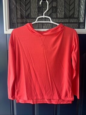 Athletic Works Coral Hooded Long-Sleeve Pullover
